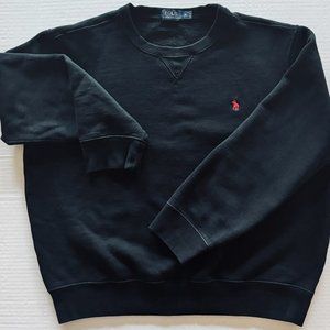 Ralph Lauren  Black / Red Logo Sweatshirt